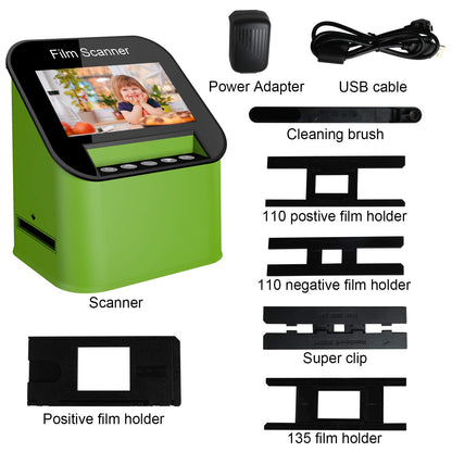 Digital Film and Slide Scanner Converts 35mm, 110 & 126 Negatives to 22 Megapixel JPEG Images